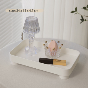 【SG】Desktop Storage Tray Square Key Fruit Round Cosmetics Storage Box Home Decoration