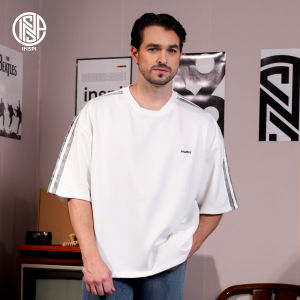 INSPI Jersey Boxy Cropped Shirt For Men Trendy Tops TShirt for Woman Plus Size Streetwear T Shirt Minimalist Trendy Style