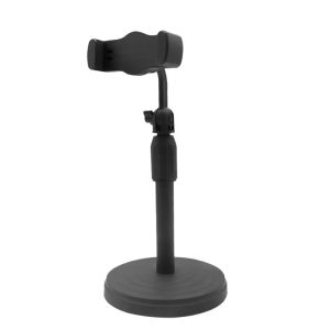 Mobile Phone Desktop Stand Adjustable Holder Hand Clip Desk Stand Live Portable Selfie Broadcast