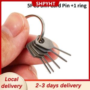 [COD] SHPYHT Local delivery Ship within 24 hours 5pcs Set SIM Card Eject Pin Key Tool Needle SIM Card Tray Holder Eject Pin for Mobile Phone Key Tool Card Pin Needle