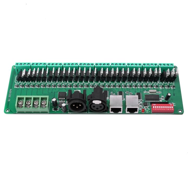 30 Channel 30CH DMX LED Controller DMX Decoder Drive RGB LED Controller ...
