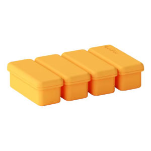 4 Grids Long Strip Rectangle Shape Eco-Friendly Silicone Ice Cube Mould DIY Silicone Ice Tray