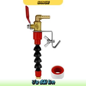 SHNGki Bụi Remover nước phun hệ thống vòi phun nước làm mát phun sương vòi phun cho gạch đá cẩm thạch gạch Máy cắt góc máy xay cắt