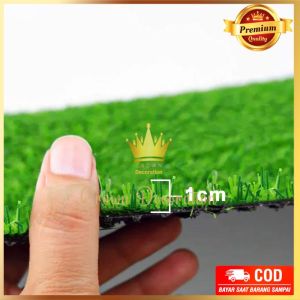 Karpet Rumput Sintetis 25 Cm x 25 Cm Swiss tebal Artificial Dekorasi Taman  Rumput Golf Socker Indoor Outdoor Import Murah Berkualitas Rumput Tanaman Indoor & Outdoor