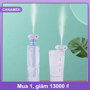 【CANAMEK】 USB Humidifior LED Lamp Mist Maker For Home Car Portable Mini Humidifier Ultrasound Aroma Anion Diffuser Air Purifier