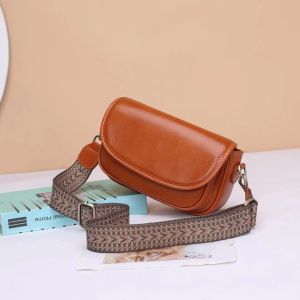 Royal Bagger Womens Top Layer Cowhide Cover Style Messenger Bag Double Shoulder Straps All-match Genuine Leather 9935
