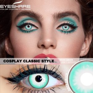 HD53 Soft a Kontak Warna Anime Role Playing Game Kostum Halloween Seri Mata Normal Korea