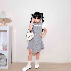Little Esquina Dress Anak Perempuan Lengan Kutung Kode LE2180