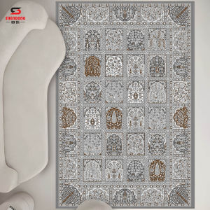 <LazMall> 𝗧𝗼𝗽 𝗥𝗮𝘁𝗲𝗱 6XL ( 300*200cm ) Native American Indian Nordic Crystal Velvet Carpet 5D / Floor mat / Rugs/ Carpets/ Ready stock
