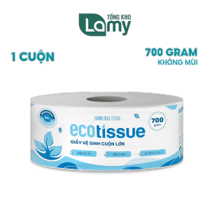 Giấy vệ sinh cuộn cao cấp Jumboo 700gr an toàn mềm mịn