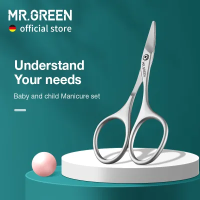 MR.GREEN Baby Safety Nail Scissor Nail Care Clippers Cutter Newborn Baby Convenient Daily Nail File Shell Shear Manicure Tool