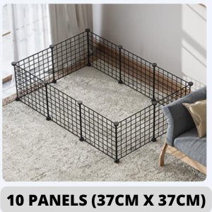 [MochiHome]Pet Cage Customizable Gate Modular Animal Playpen Fence for Cat/ Dog/ Guinea Pig