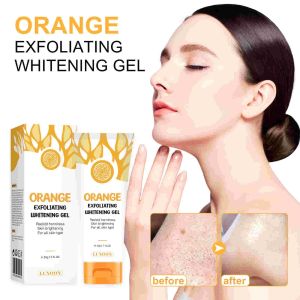 Suitable for body exfoliating gel orange whitening gel moisturizing face body exfoliating gel