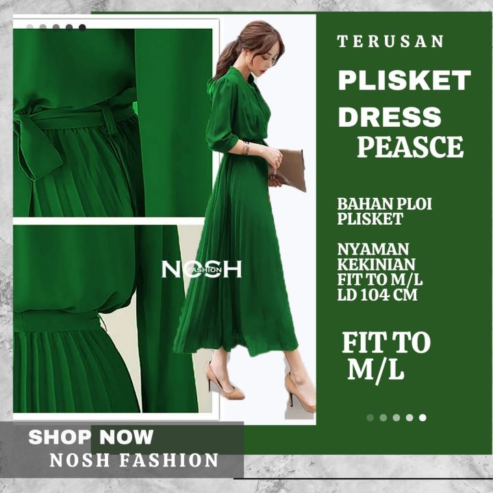 Long%20Dress%20Korea%20Ploi%20plisket%20lengan%20panjang%20wanita%20/%20Terusan%20Dres%20Kekinian%20Peacce%20-%20NOSH%20-%20Image%207