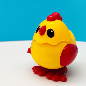 FUNToy Mainan Anak AYAM JUMPING Ayam Putar Loncat Bayi Lucu Putar Mainan Bayi