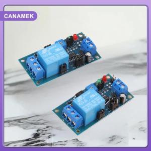 【CANAMEK】 Adjustable Time Delay Relay Module 5V 12V DC Turn On Delay Turn Off Relay Switch Module With Timer Relays Board