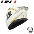 HNJ 983 Full face helmet for motorcycle dual visor women and men original helmets With ICC. 