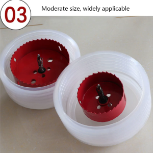 Downlight Hole Saw Dust Cover Metal Drill Dust Collector Spotlight Dust Cover Bowl Electrician for Protection