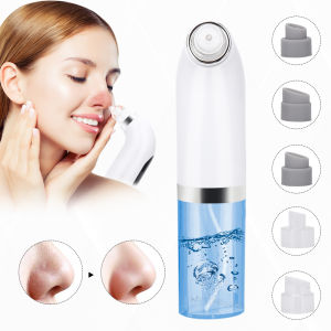 DECINIEE Electric Small Bubble Blackhead Remover Pore Vacuum Suction Cleaner Acne Pimple Blackhead Removal Facial Cleaner USB Charger