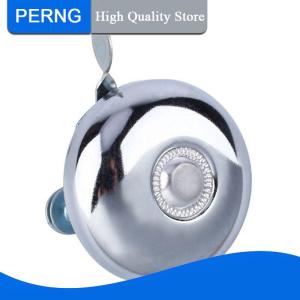 [PERNG] Tehe Chuông kim loại cổ điển hoài cổ Chuông Gắn Tay Lái Xe Đạp Xe Đạp báo động âm thanh màu bạc