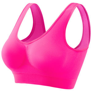 Seamless Bras Women Push Up Sports Breathable Brassiere Comfort Bra Solid Lingerie S-5XL