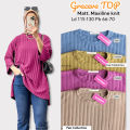 ATASAN Knit Modis Baju Knit Lengan Panjang Wanita Kekinian. 