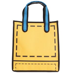 YUCHEN Cartoon 2D Anime Tote Bag Canvas Nylon Graffiti Messenger Bag Cute Handbag Comic Shoulder Bag Girls