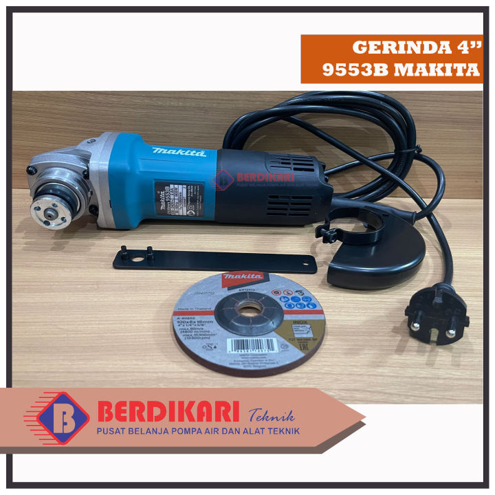 Mesin Gerinda Gurinda Tangan Angle Grinder Makita 9553B