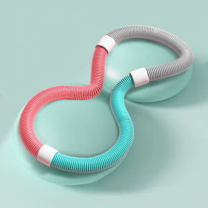 COD ฮูล่าฮูปสปริง ปิดเสียง น้ำหนักเบา โครงสร้างยืดหยุ่นดี ไม่เจ็บเอว เล่นได้ทุกวัน ใช้งานง่าย พื้นที่เล็กก็เล่นได้