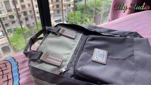 FCMINGKE Women Backpack Laptop Bag 14 inch Patchwork Shockproof Student Classic Casual