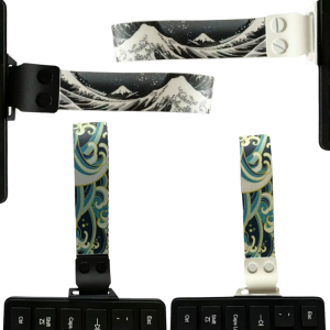 Phong Cách Dệt Bàn Phím Dây Đeo Xách Tay Lớp Phủ Chống Trượt Thiết Kế Độ Bền Polyester Bàn Phím Mang Ribbon Cho Du Lịch sử dụng thường nhật