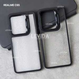 Case Clear Stand Ring Kamera Case Realme C65