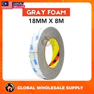 3M Double Sided Tape Heavy Duty Waterproof Pelekat Dinding Mounting Strip Double Tape Salotape Adhesive Tape Foam Tape