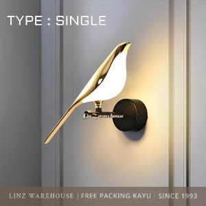 Lampu Dinding hias MODERN LOVEBIRD LED wall lamp