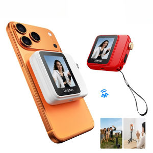 Ulanzi VM02 Selfie Monitor Screen Magnetic Mirroring for iPhone 17 16 PRO Smartphone Android Vlog with Remote Control Wireless