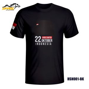 Baju Hari Santri Indonesia 22 Oktober 2023 Katun Combed 24s Lengan Pendek Distro Premium All Color