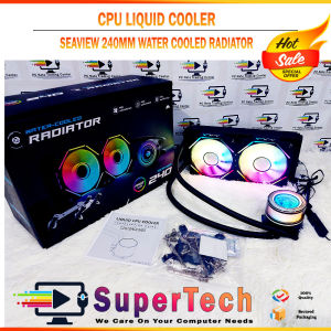 Inplay Seaview 240 AIO Liquid Cooler ARGB 4Pin Heatsink AIO Liquid Cooling CPU Cooler