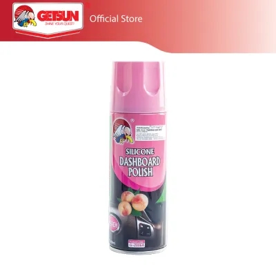 GETSUN Silicone Dashboard Polish Spray Peach Scent (450ml)