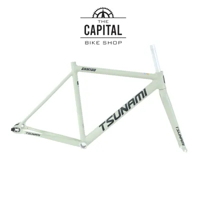 Tsunami Snm100 Fixed Gear Bicycle Frameset 49cm 52cm Aluminum Racing Track Bike Fixie Frame