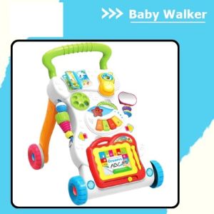 Baby Push Walker / Mainan Anak Bayi Music Alat Bantu Belajar Berjalan / Dorongan Musik