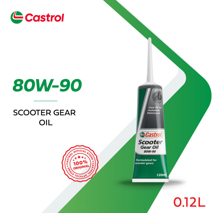 Castrol Scooter Gear Oil 80W90 (120ml) Lazada