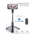 Tongsis Lampu Panjang 1Meter H1S Tongsis Tripod Bluetooth Lampu Selfie Remote Selfie Stick TripodH1S. 