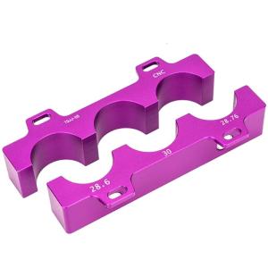 1 Pair Bikes Front Fork Hub Clamp Rear Shock Fixtures Vise Jaw Repair Tool Vise Jaw Aluminium Suspension Vise Soft Jaw