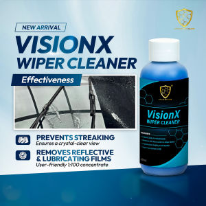 【CP CAR Detailer】VisionX Windshield Wiper Fluid Cleaner 60ml - Streak-Free Crystal Glass Ultra Clear Vision