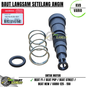 Baut setelan angin langsam vario 110  beat beat f1 beat pop beat street vario 125 150 scoopy f1