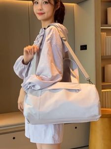 Travel Duffel Bag Trendy Gym Bag Fashion Sport Bag Cabin Bag Hand Carry Sling Bag Minimalis Shoulder Bag Beg Ringan Beg Balik Kampung B37