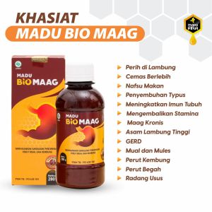 Madu Biomaag Bio Maag Asli Asam Lambung Bio mag Obat Maag Kronis Paling Ampuh