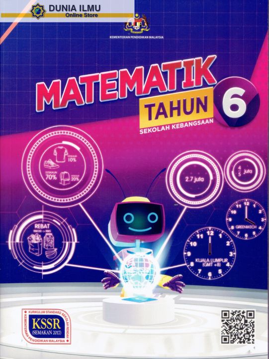 Buku Teks Matematik Tahun 6 Sekolah Kebangsaan KSSR (TB Year 6) | Lazada