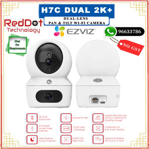 EZVIZ H7c Dual 2K+ Dual-Lens Pan & Tilt Wi-Fi Camera