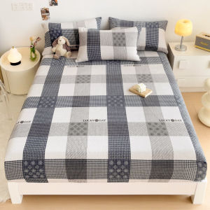 SUNLIGHT HOME Breathable Velvet BedsheetAnti-static Multi-pattern Bed SheetSoft Mattress Cover